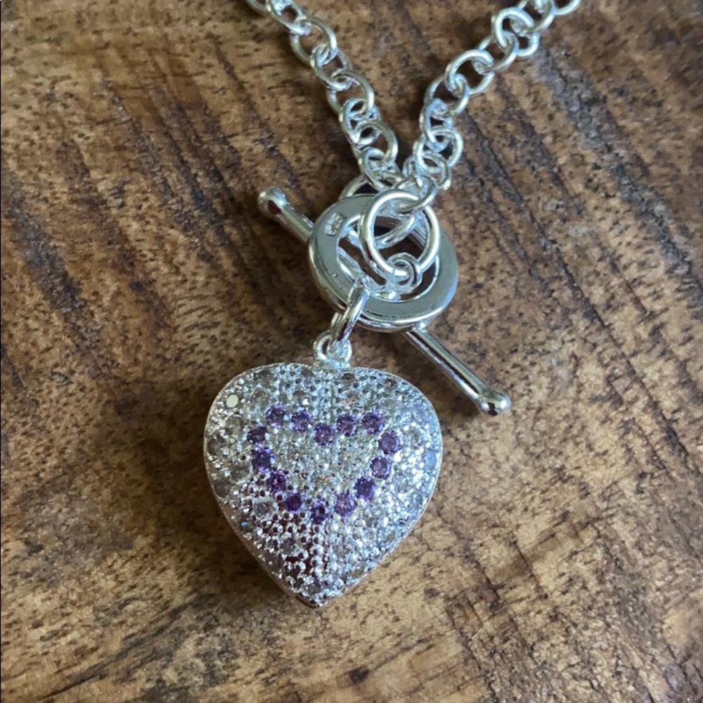 NWT 925 silver Set Necklace and bracelet - Picture 2 of 3